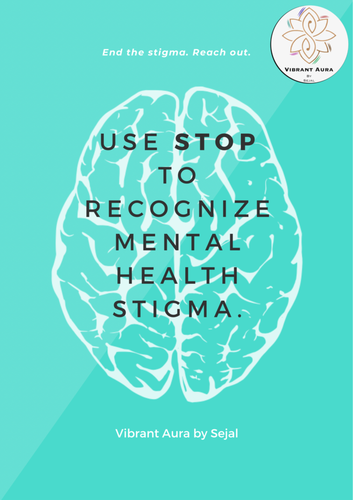 Use STOP To Recognize Mental Health Stigma