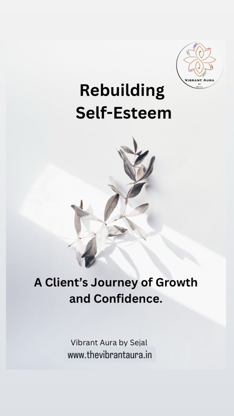 Rebuilding Self-Esteem